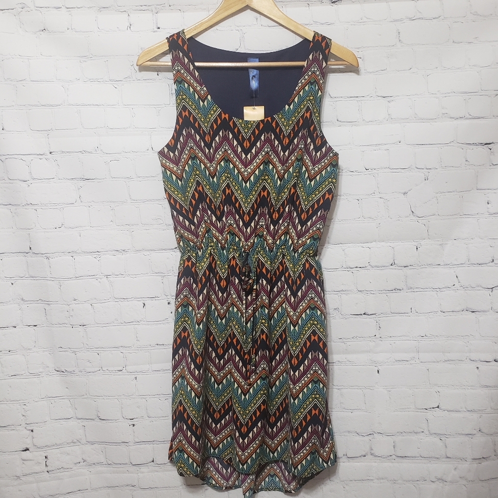 Francesca's Blue Rain NWT Sz Med Hi-Low Dress - Picture 7 of 13